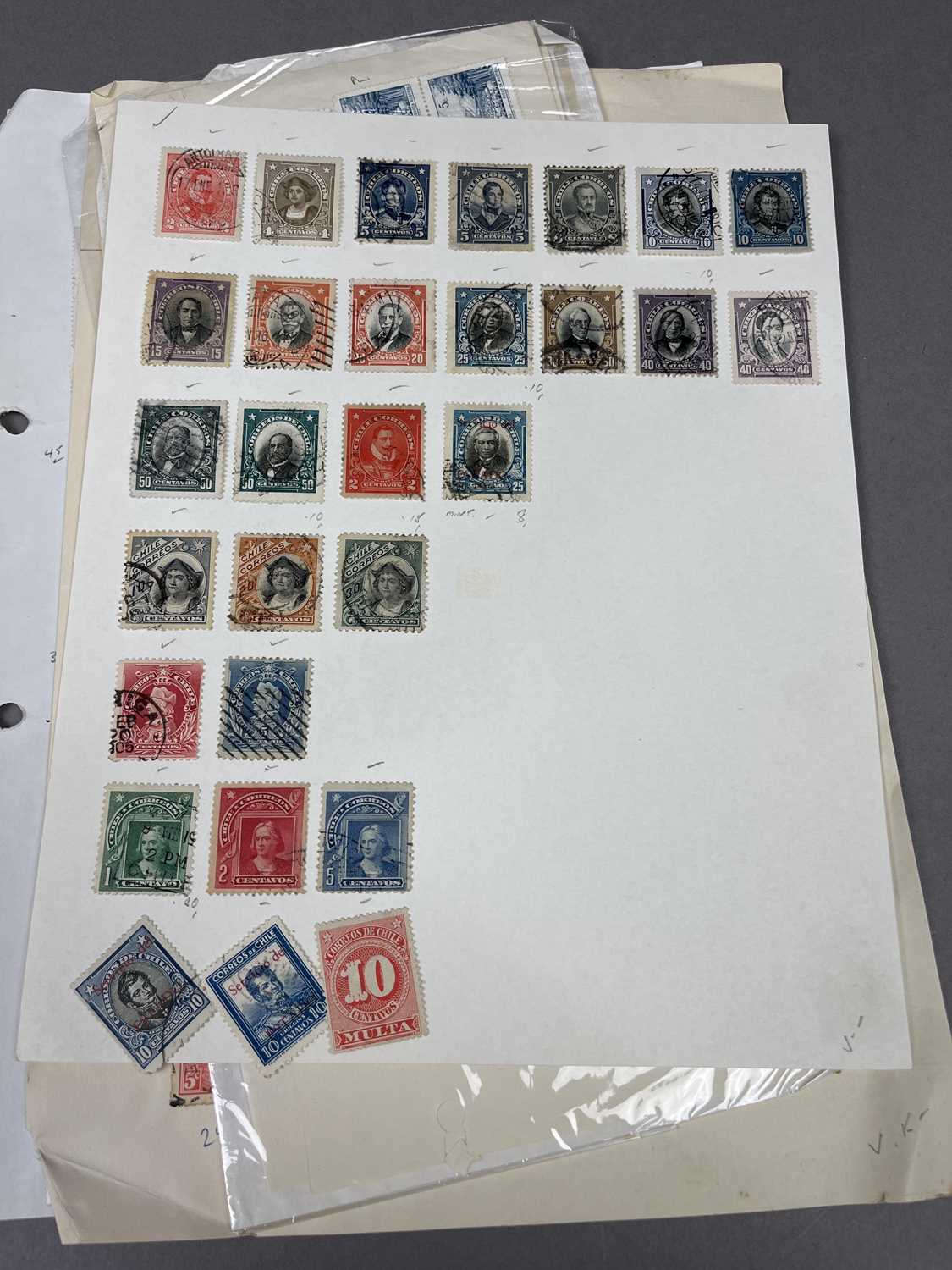 THREE PRISONER OF WAR POSTCARDS AND A SMALL GROUP OF STAMPS - Image 6 of 11