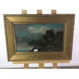 A PAIR OF LATE 19TH CENTURY OIL PAINTINGS