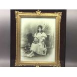 A LATE VICTORIAN PORTRAIT PHOTOGRAPH