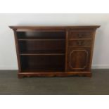 A REPRODUCTION MAHOGANY SIDEBOARD