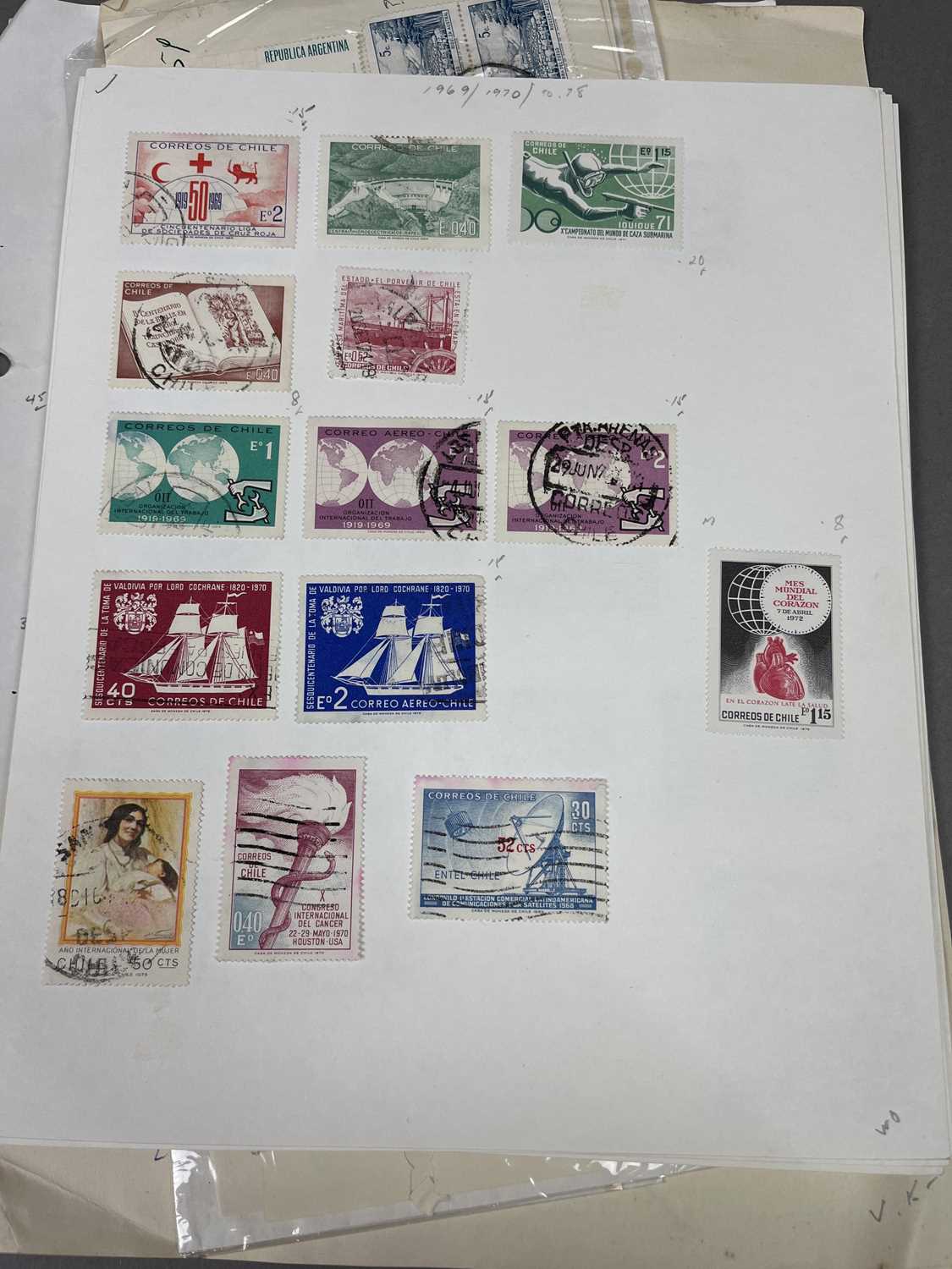 THREE PRISONER OF WAR POSTCARDS AND A SMALL GROUP OF STAMPS - Image 11 of 11