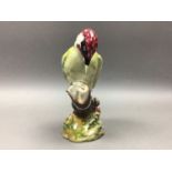 A BESWICK FIGURE OF A WOODPECKER