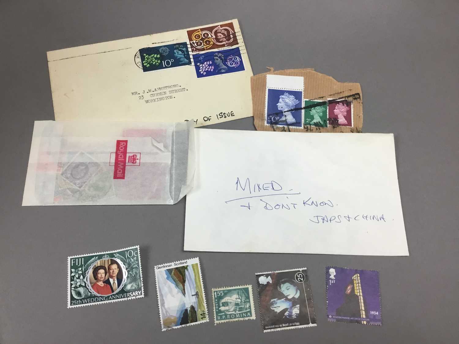 A LARGE LOT OF STAMPS - Image 2 of 4