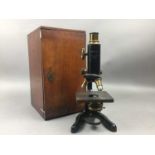 A WATSON & SONS 'SERVICE' MICROSCOPE