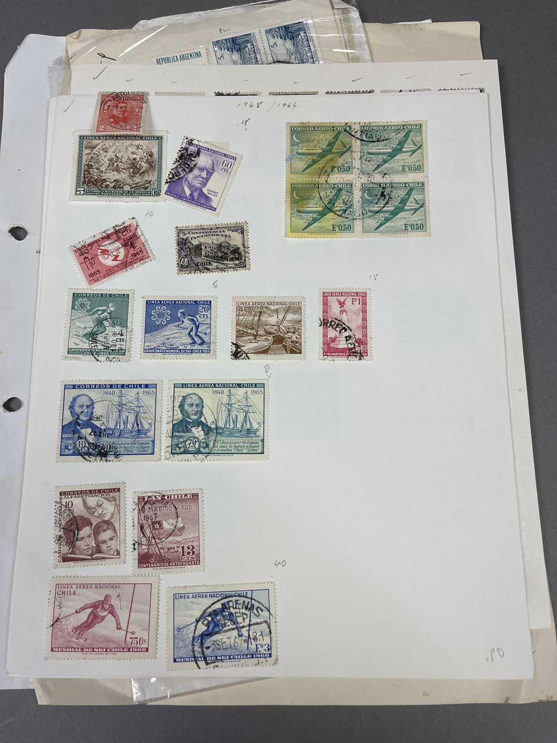 THREE PRISONER OF WAR POSTCARDS AND A SMALL GROUP OF STAMPS - Image 4 of 11