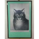 A MET MUSEUM CAT POSTER