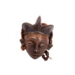 AN AFRICAN CHOKWE-TYPE TRIBAL MASK