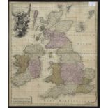 PETER SCHENK MAP OF ENGLAND, SCOTLAND AND IRELAND