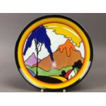 TEN BRADFORD EXCHANGE 'CLARICE CLIFF' WALL PLATES