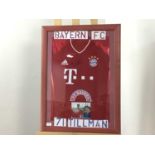 MALIK TILLMAN SIGNED BAYERN MUNICH FC HOME SHIRT