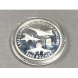 TWELVE ENCAPSULATED SILVER PROOF COINS