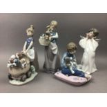 SEVEN LLADRO FIGURES