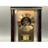 MANTEL CLOCK AND FOUR OTHER CLOCKS