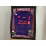 HARRY KEWELL SIGNED LIVERPOOL FC AWAY SHIRT