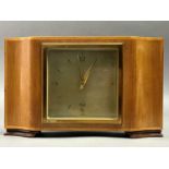 MANTEL CLOCK AND THREE OTHER CLOCKS