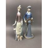 SEVEN LLADRO FIGURES