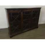 MAHOGANY BOOKCASE GEORGE III DESIGN