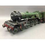 MODEL STEAM LOCOMOTIVE AND OTHER RAILWAY ITEMS FLYING SCOTSMAN