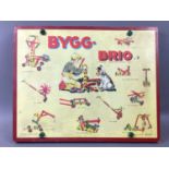 BYGG BRIO GAME A VINTAGE WOOD CONSTRUCTION SET