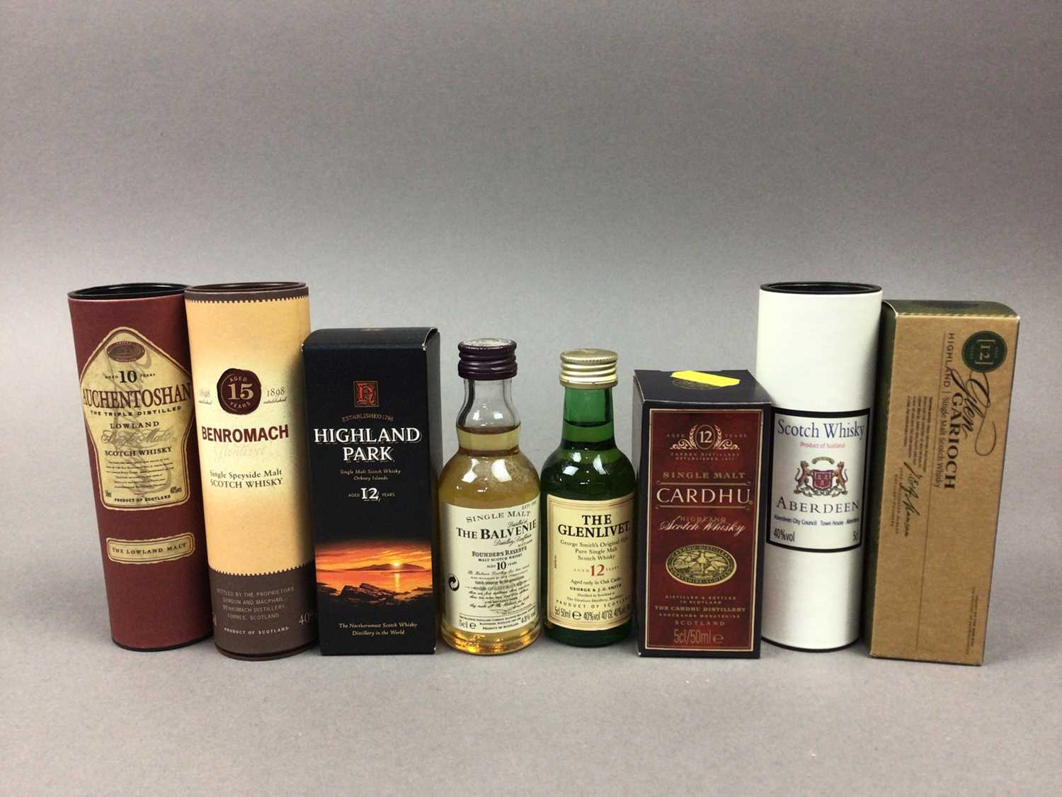 ASSORTED WHISKY MINIATURES - Image 4 of 5