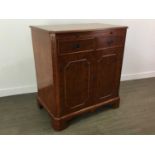 YEW WOOD REPRODUCTION SIDE CABINET