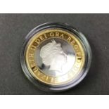 UK 1998 SILVER PROOF £2 COIN AND TWO OTHERS