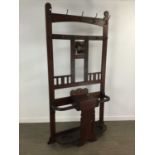 VICTORIAN MAHOGANY HALL STAND