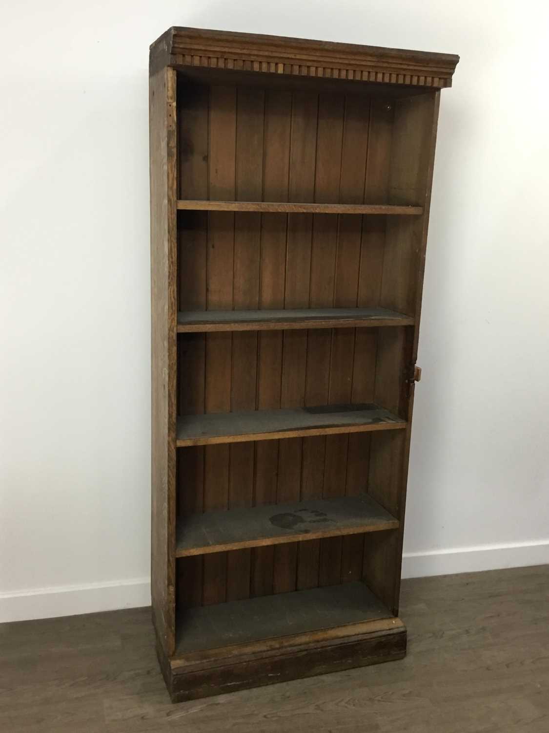 VICTORIAN OAK LIBRARY BOOKCASE - Image 6 of 6
