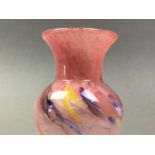 COLLECTION OF VASART GLASS VASES MID-20TH CENTURY