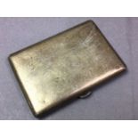 STERLING SILVER CIGARETTE CASE