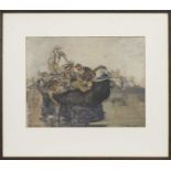 COLOUR PRINT AFTER SIR FRANK WILLIAM BRANGWYN THE JOLLY PARTY