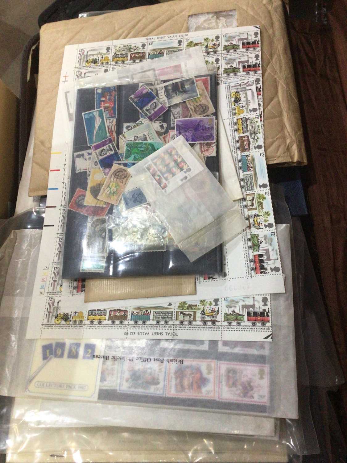 COLLECTION OF FIRST DAY COVERS AND OTHER VARIOUS STAMPS - Image 5 of 6