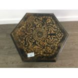 OCTAGONAL OCCASIONAL TABLE