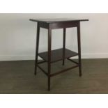 MAHOGANY SIDE TABLE