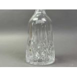 WATERFORD CRYSTAL DECANTER AND OTHER GLASS WARE