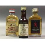 45 ASSORTED MINIATURE SPIRITS INCLUDING JOHNNIE WALKER BLUE LABEL