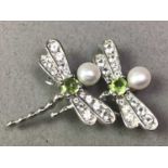 COLLECTION OF VINTAGE SILVER BROOCHES