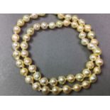 CULTURE PEARL NECKLACE LATE 20TH CENTURY