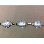 WEDGWOOD BRACELET AND OTHER ITEMS