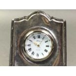 CONCORDE SILVER CLOCK