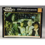 STAR WARS, COLLECTION OF VINTAGE FIGURES, GAMES AND PUZZLES