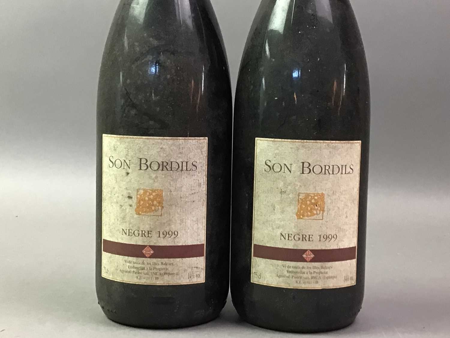 8 BOTTLES OF SON BORDILS 1999 NEGRE RED WINE