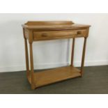 ERCOL SIDE TABLE LATE 20TH CENTURY