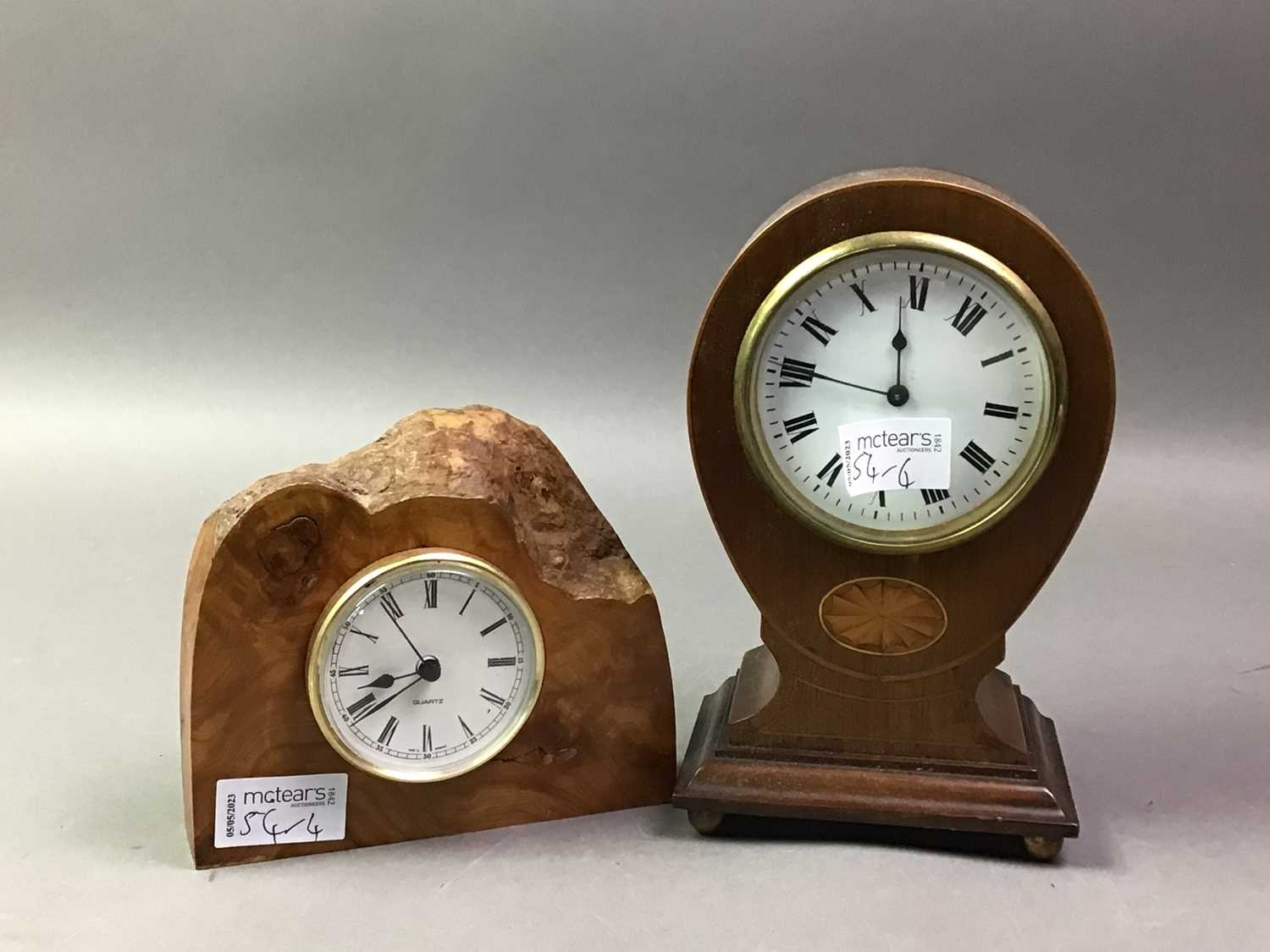 COLLECTION OF MANTEL CLOCKS 20TH CENTURY - Image 4 of 4