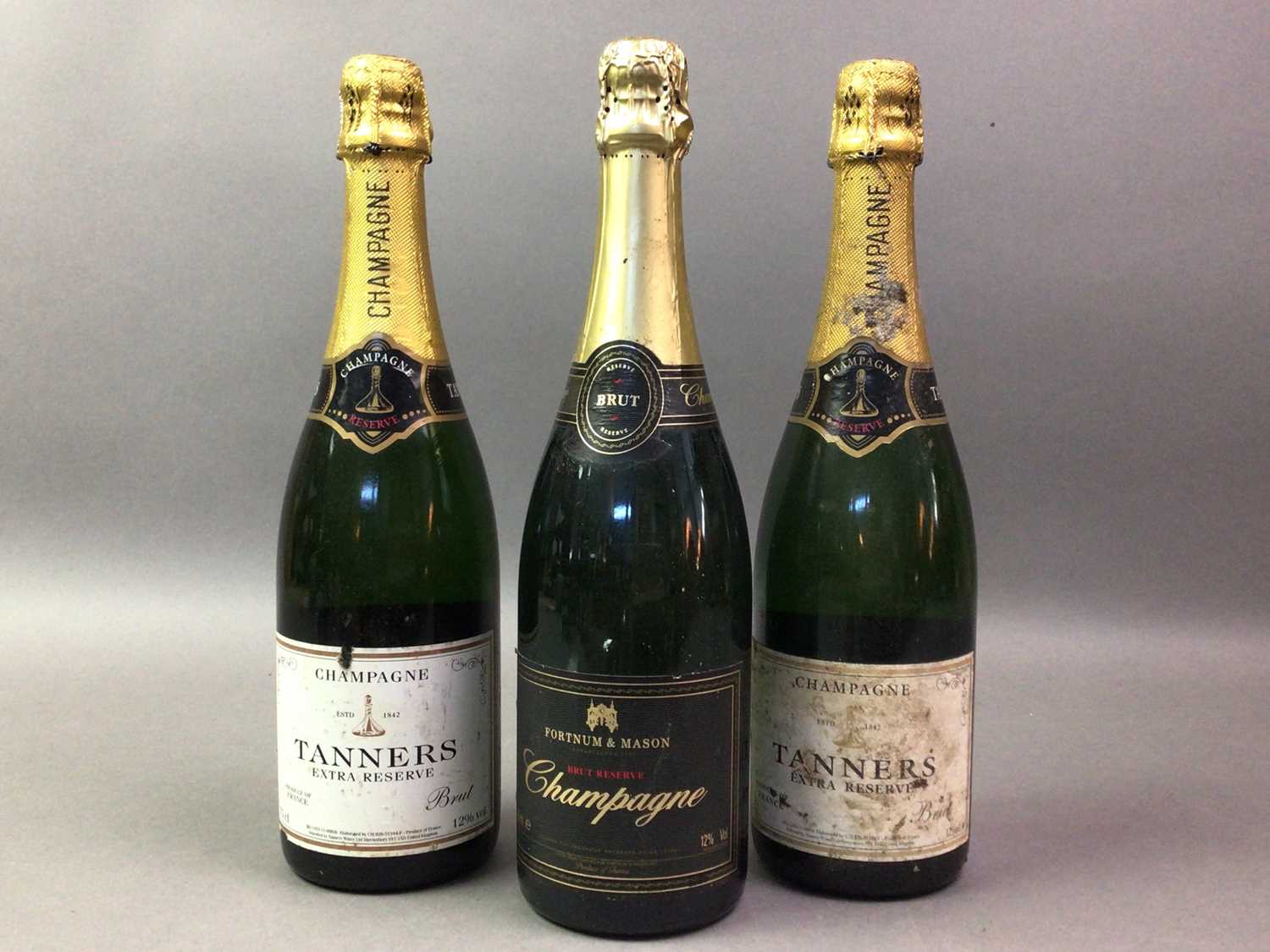 3 BOTTLES OF CHAMPAGNE INCLUDING FORTNUM & MASON BRUT RESERVE