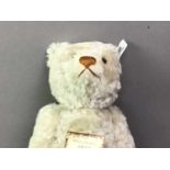 STEIFF BRITISH COLLECTORS REPLICA 1911 TEDDY BEAR LIMITED EDITION