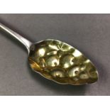 GEORGE III SILVER SERVING SPOON