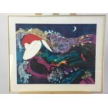 LINDA LE KINFF, LA REVERIE SIGNED LITHOGRAPH