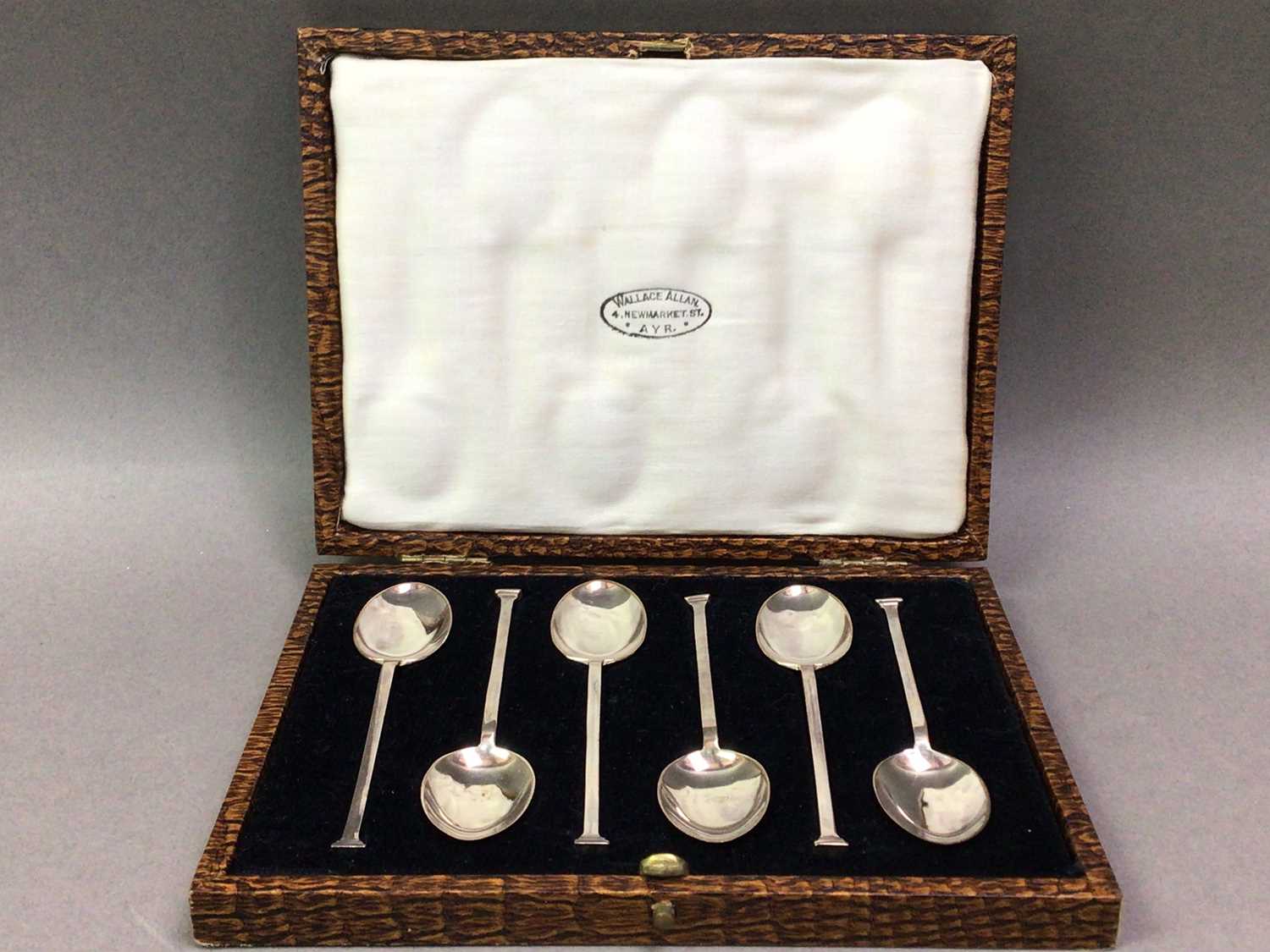 TWO SETS OF SIX SILVER COFFEE SPOONS - Image 2 of 2