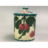 WEMYSS WARE PRESERVE JAR AND COVER EARLY 20TH CENTURY